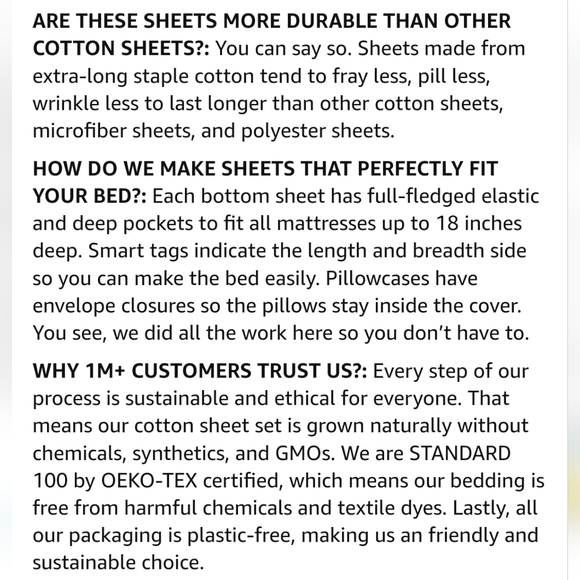 Mayfair Linen 800 Thread Count 100% cotton  sateen weave King sheet set-sky blue - Picture 13 of 13